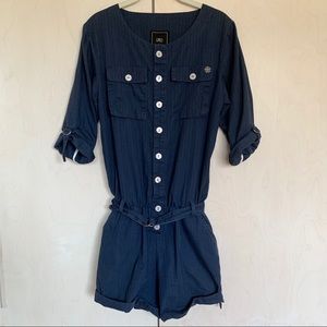 Obey Navy Romper